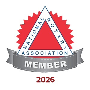 National Notary Association Member 2026 badge